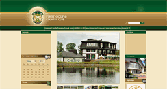 Desktop Screenshot of firstgolfclub.com.ua
